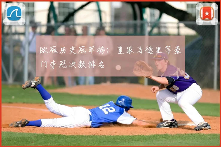 欧冠历史冠军榜：皇家马德里等豪门夺冠次数排名